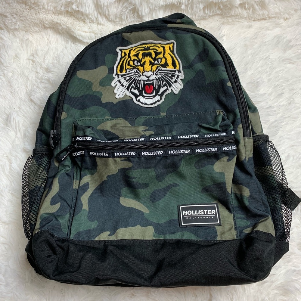 Hollister camo Backpack